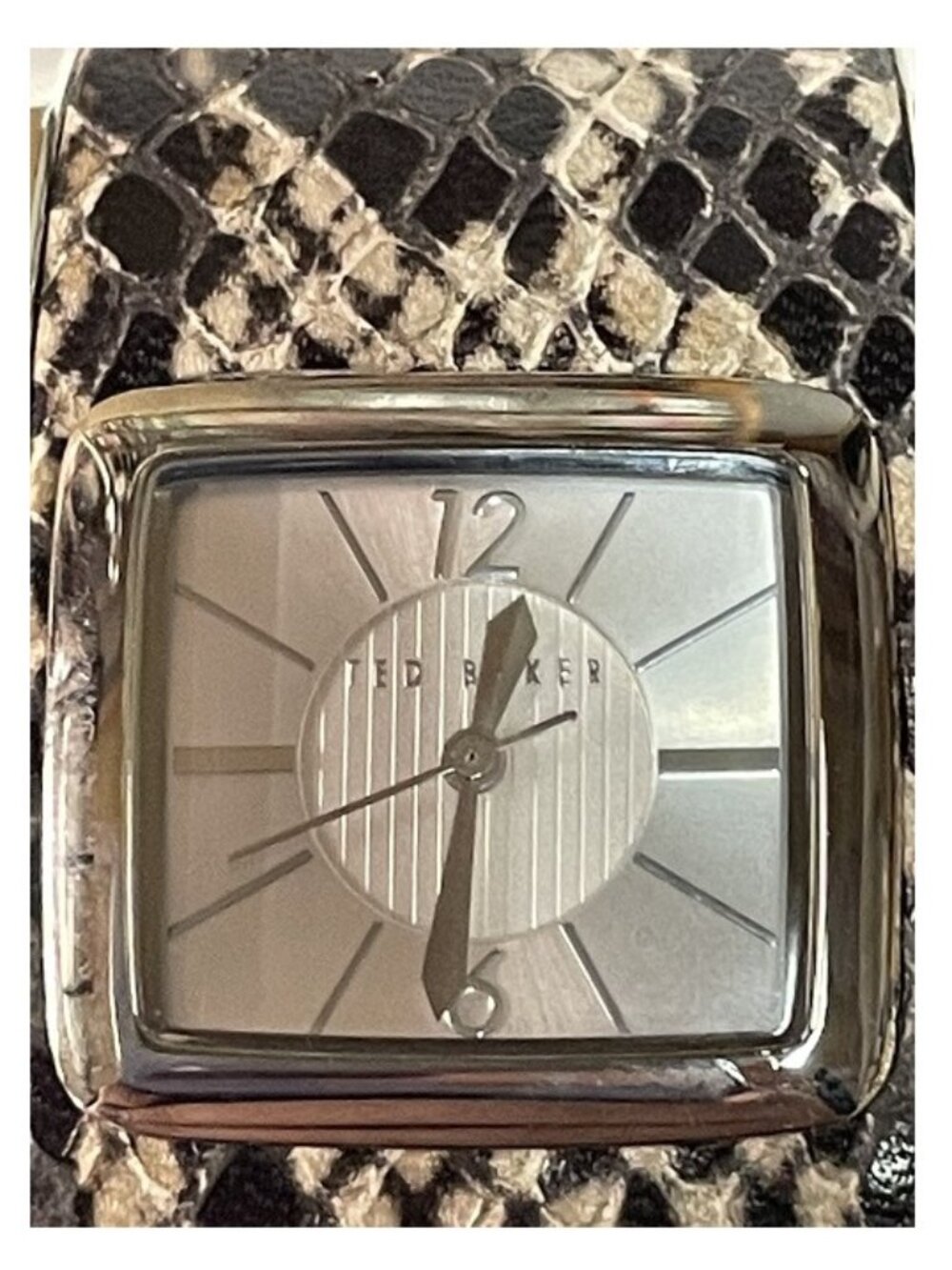 Ted Baker Slivver Women's Snake Effect Bangle Watch